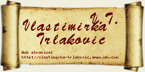 Vlastimirka Trlaković vizit kartica